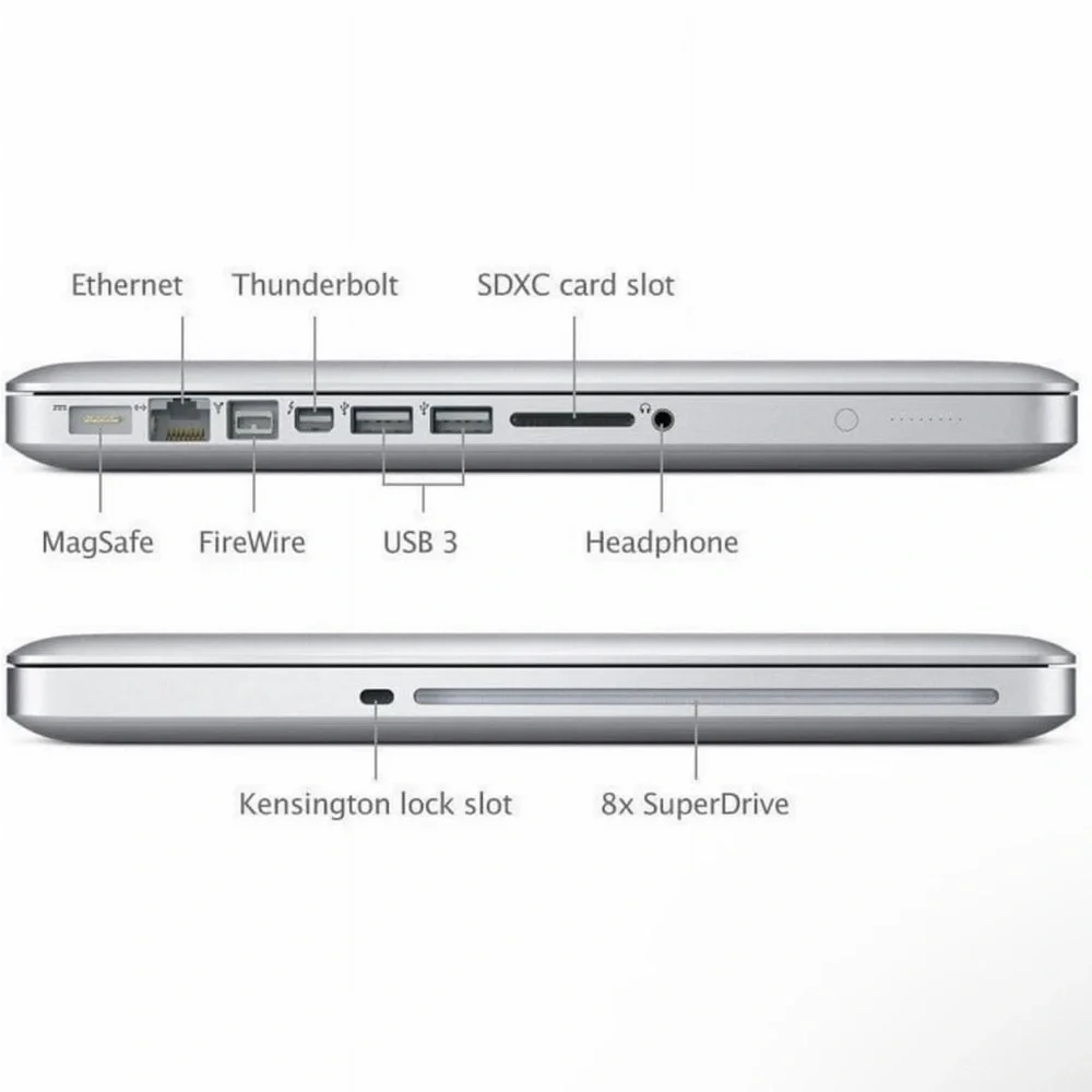 🍎 💻 Apple MacBook Pro with macOS Sierra - Silver